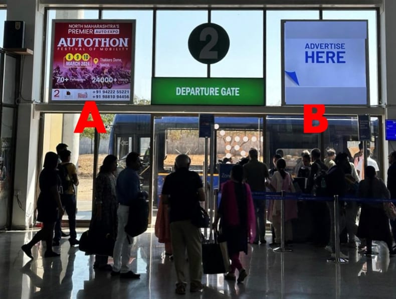 Departure Gate A & B