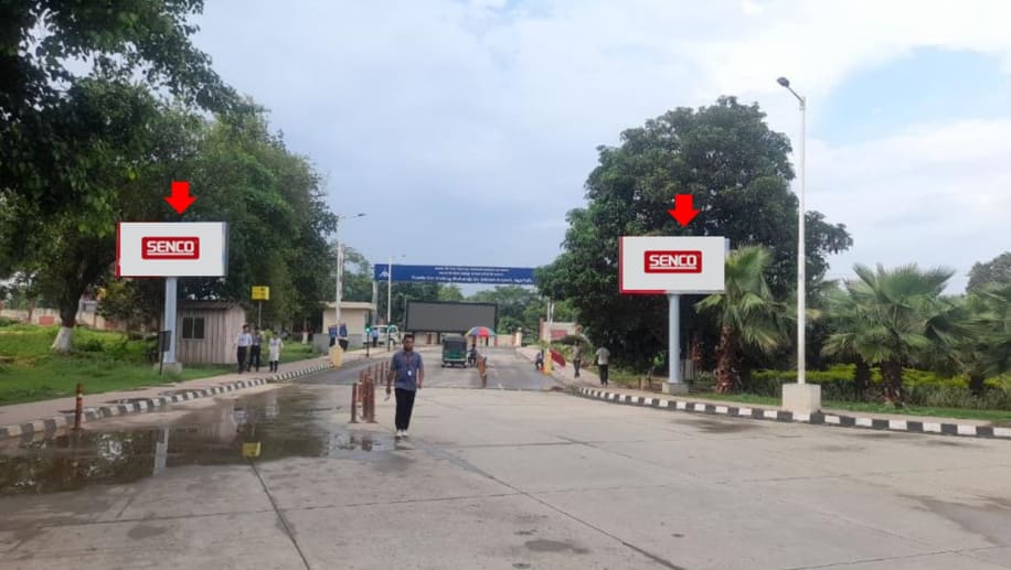Outside Arival Exit Gate Way to City Side