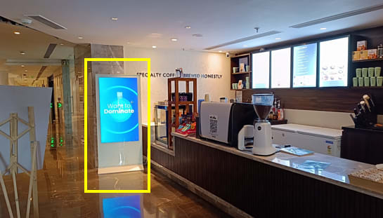 Digital Pod - Ambience Sitting Area & Entry/Exit