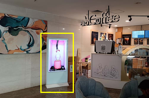 Digital Pod - Ambience Sitting Area & Entry/Exit