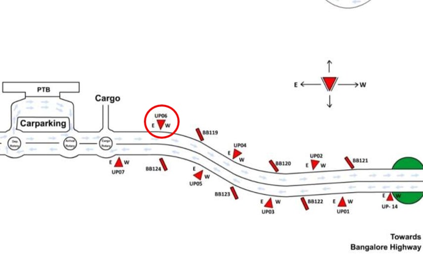 External Approach Road