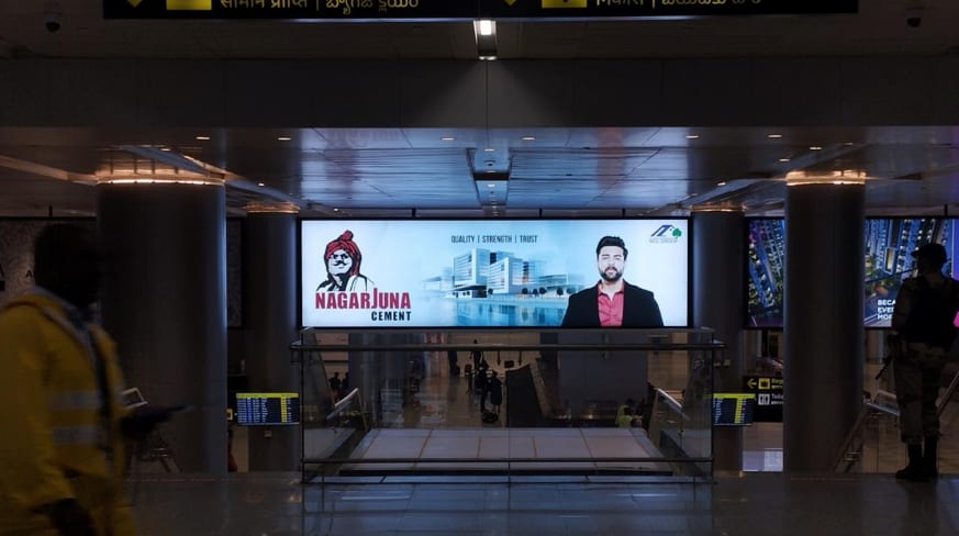 Arrival Near Baggage Claim Area