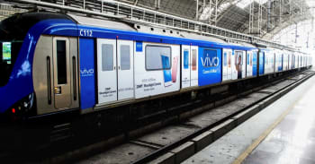 Exterior Train Branding