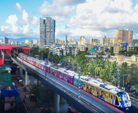 Exterior Train Branding