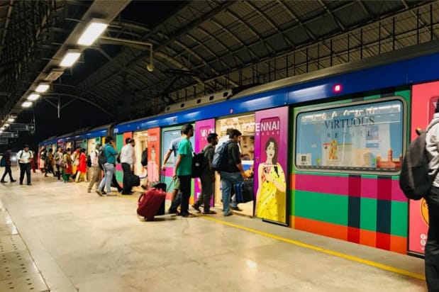 Exterior Train Branding