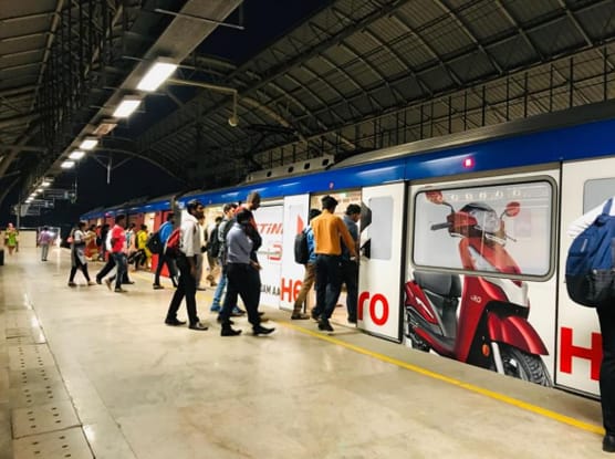 Exterior Train Branding