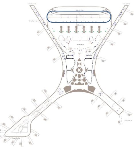 Terminal 2 - Depature L4 Entry