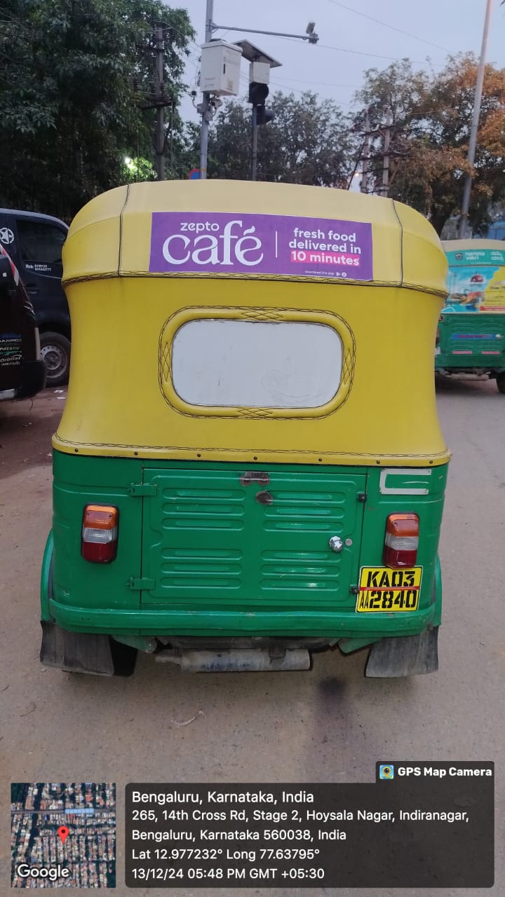 Auto Bangalore Advertising Rates | Auto Bangalore Advertising Agency
