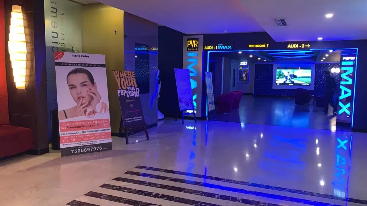 PVR INOX Mall De Goa, Porvorim Advertising Rates