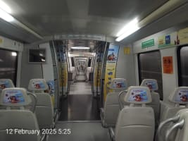 Full Train Interior - Line 10 - Orange/Airport (6 Coaches) Full Train Interior - Line 10 - Orange/Airport (6 Coaches)