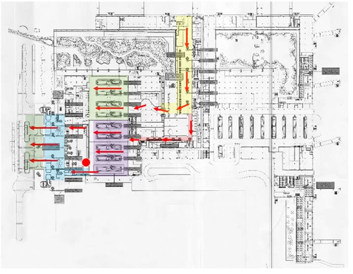 Terminal 2 - T2 Domestic Arrival Corridors