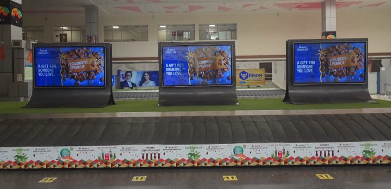 – On Conveyor Belts, Interactive network of 86”, Unit – 6, Size – 6 (W) x 4 (H) ft