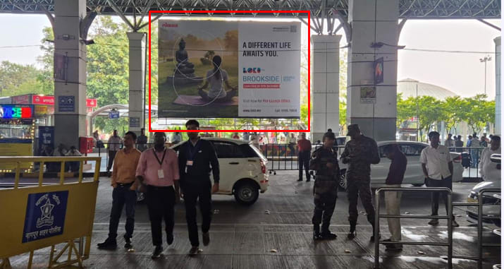 Airport in front of Arrival Gate, Unit – 1, Size – 30 (W) x 20 (H) ft