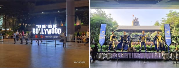 Common Kerb Side Arrival- Opposite To Gate B