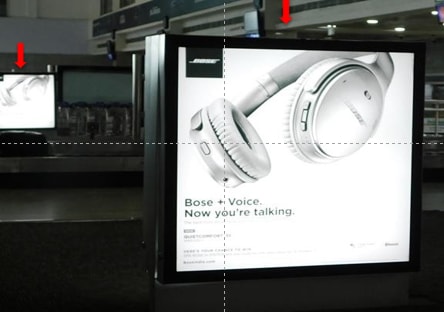 one conveyor belt from Passenger Arrival Side
