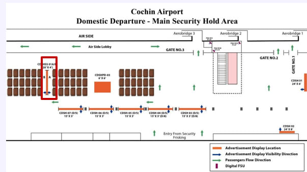 departure SHA Area
