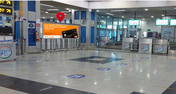 Near Check In counter