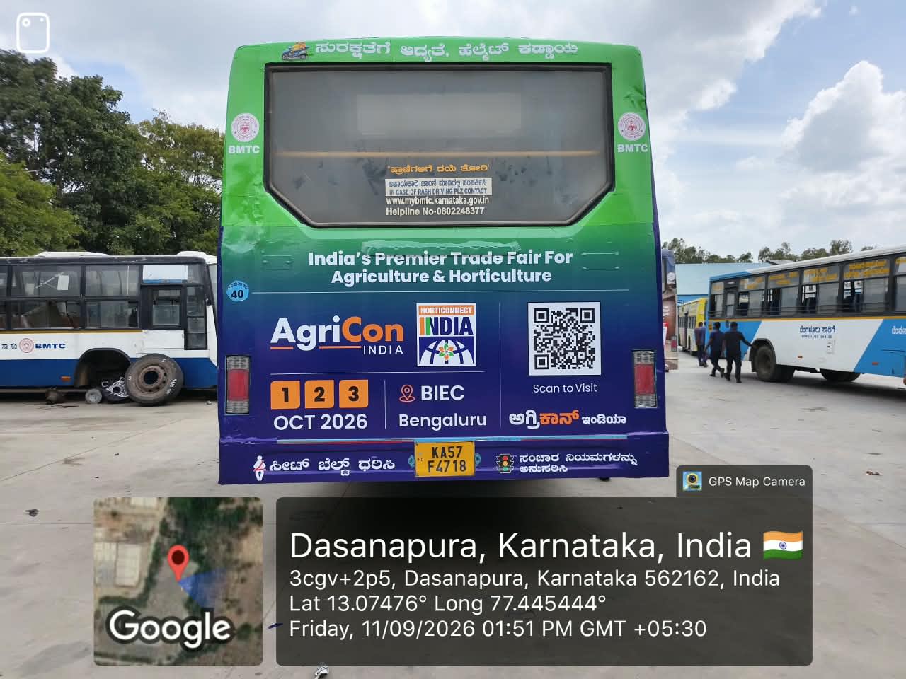 Diesel Buses - Back Side