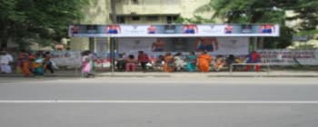 Advertising on Bus Shelter in Besant Nagar 41225