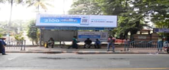 Advertising on Bus Shelter in Bhowanipore  41969