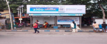 Advertising on Bus Shelter in Kalighat  41978