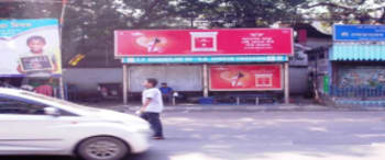 Advertising on Bus Shelter in Kalighat  41983