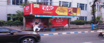 Advertising on Bus Shelter in Ballygunge  41995