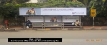 Advertising on Bus Shelter in Santacruz East  48580