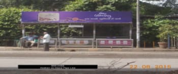 Advertising on Bus Shelter in Andheri East  48723