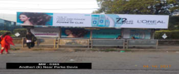 Advertising on Bus Shelter in Andheri East  48835