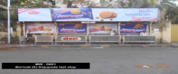 Advertising on Bus Shelter in Borivali East 48872