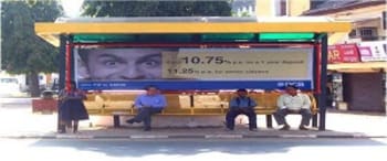 Advertising on Bus Shelter in Panaji  53164