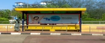 Advertising on Bus Shelter in Panaji  53162