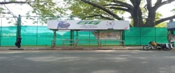 Advertising on Bus Shelter in Koregaon Park
