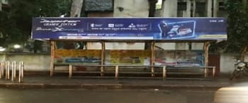 Advertising on Bus Shelter in Koregaon Park 54667