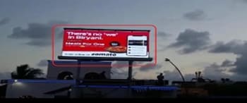 Advertising on Hoarding in White Town  52732
