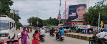 Advertising on Hoarding in Railpet  57814