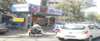 Advertising on Bus Shelter in Jaora Compound  43769