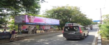 Advertising on Bus Shelter in Bhopal 43908