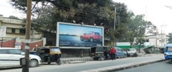 Advertising on Hoarding in Race Course  62258