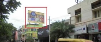 Advertising on Hoarding in Cross  64818