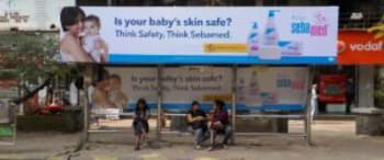 Advertising on Bus Shelter in Kandivali East  63756