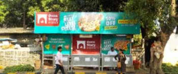 Advertising on Bus Shelter in Kandivali East  63684