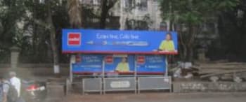 Advertising on Bus Shelter in Mahim  63512