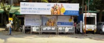 Advertising on Bus Shelter in Kurla  63497