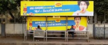 Advertising on Bus Shelter in Andheri East  63433