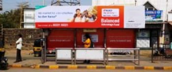 Advertising on Bus Shelter in Kurla  63424