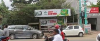 Advertising on Bus Shelter in Southern Railway Colony  66010