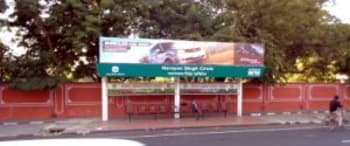 Advertising on Bus Shelter in Rambagh  67312