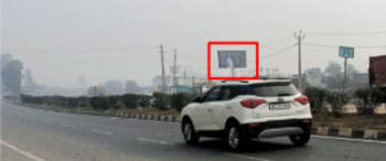 Advertising on Hoarding in HSIIDC Industrial Area  68804